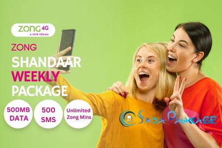 Zong Shandaar weekly Offer