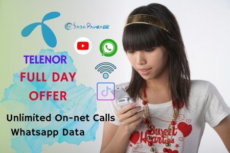 SS of Telenor One Day Internet Package