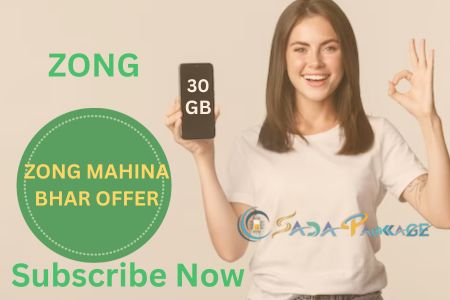 Zong Maheena Bhar Offer